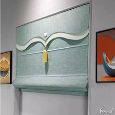 Geometric Pattern Roman Blinds